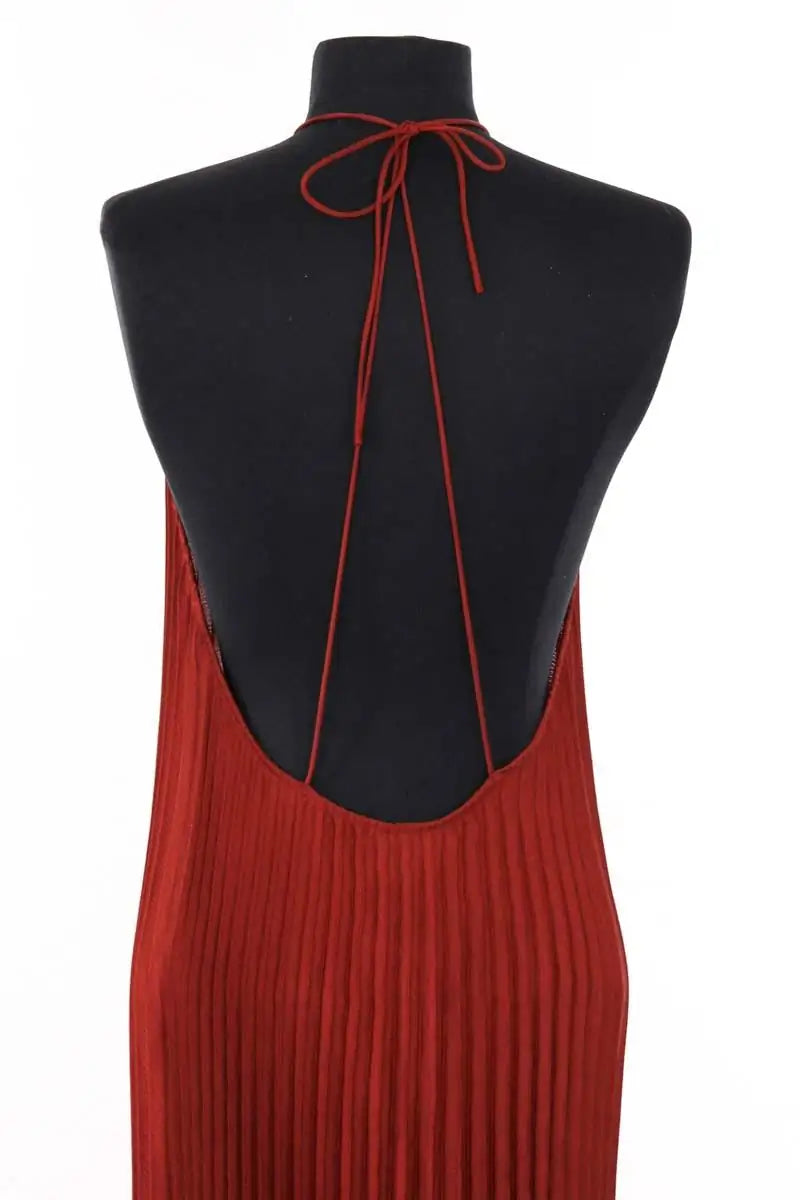Robe Sézane Marron en Synthétique