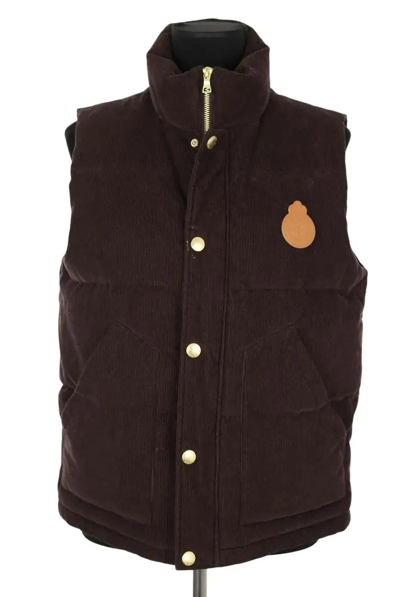 Doudoune sans manches Sporty & Rich Marron en Coton, taille L - Seconde Main
