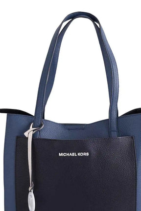 Cabas Michael Kors Bleu en Cuir