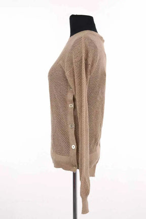 Pull Michael Kors Camel en Synthétique