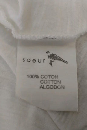 T-shirt Soeur  Blanc