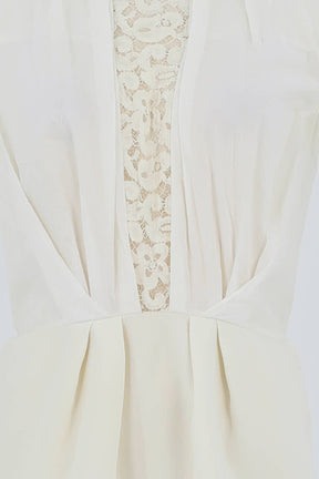Robe Maje  Blanc