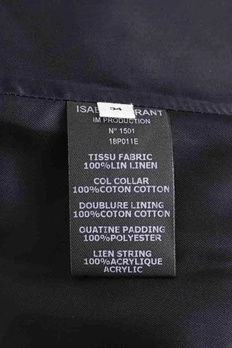Veste Isabel Marant Étoile Marine en Coton