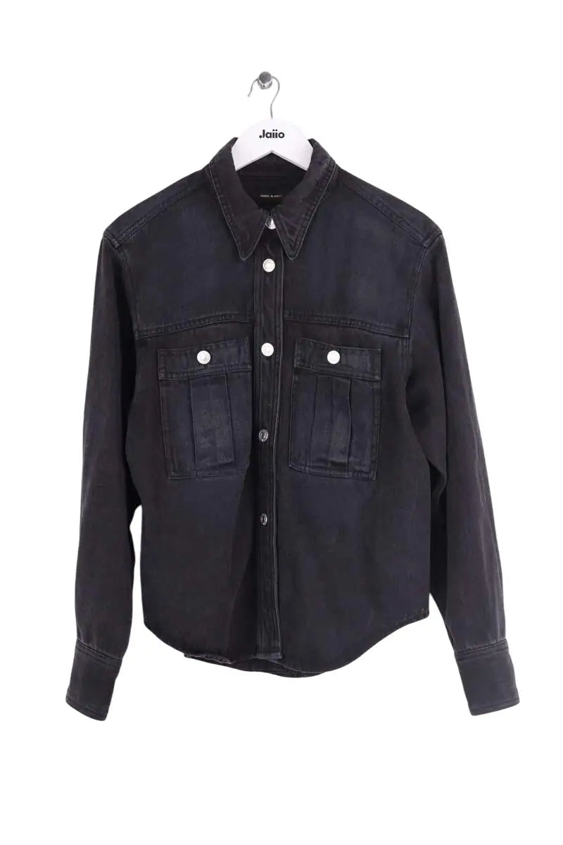 Chemise Isabel Marant Noir en Coton, taille M - Seconde Main