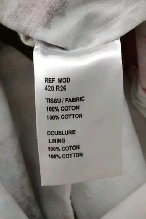 Robe Carven Multicolore en Coton