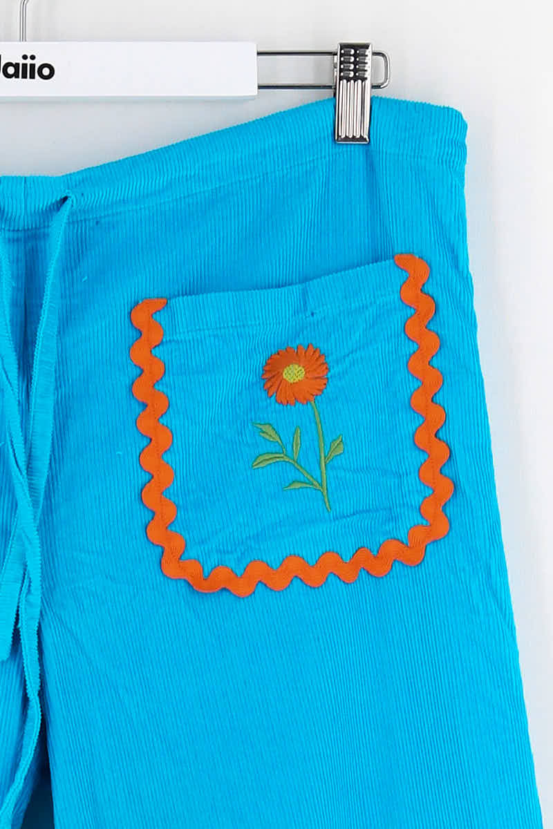 Pantalon large La Veste  Bleu