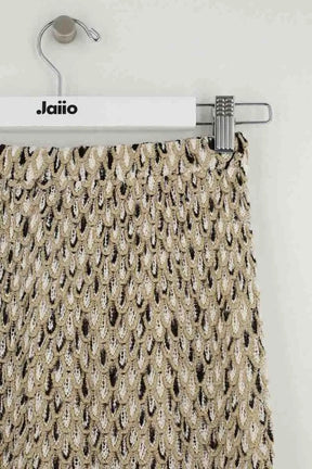 Jupe Missoni Doré en Viscose