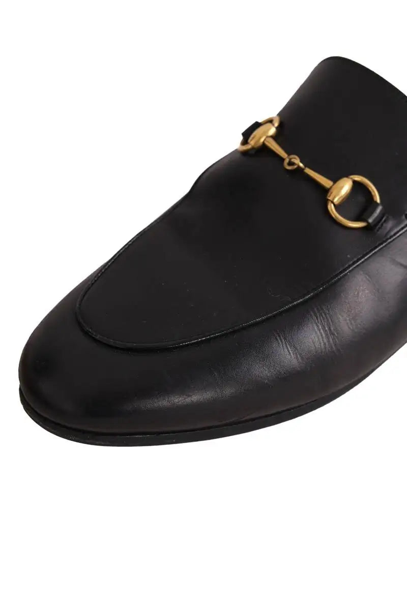Mules Gucci Noir en Cuir