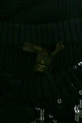 Robe Louis Vuitton Noir en Paillettes