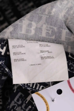Pantalon droit Burberry Anthracite en Coton