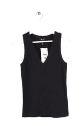 Top sans manche ME + EM Noir en Coton, taille S - Seconde Main