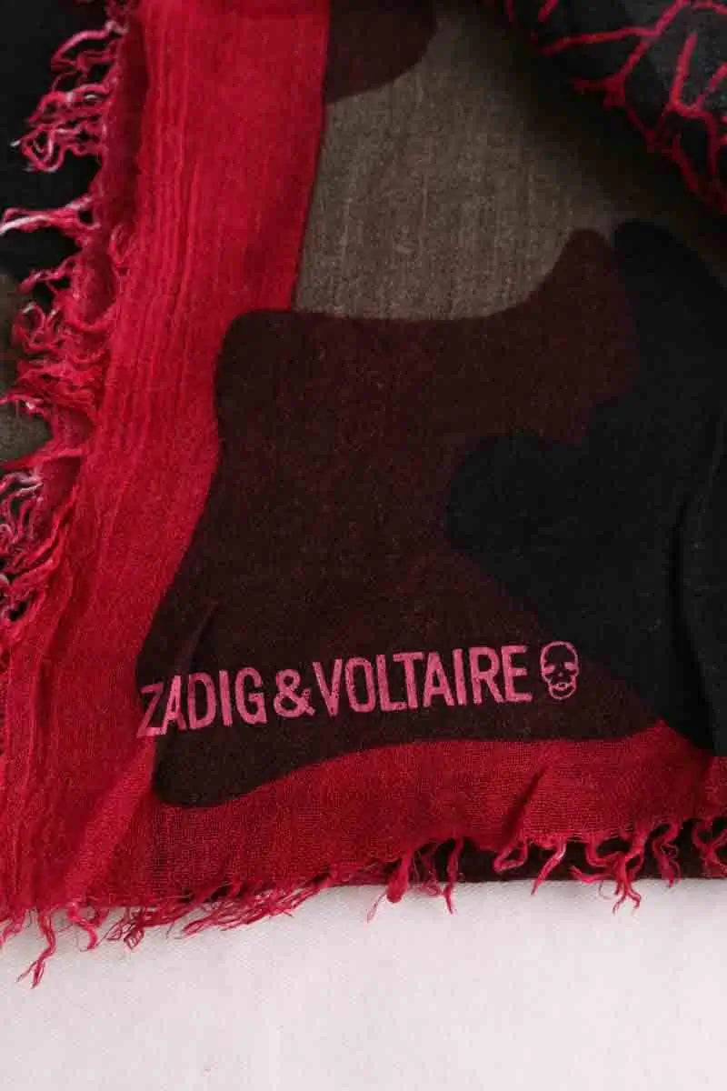 Écharpe Zadig & Voltaire Multicolore en Synthétique