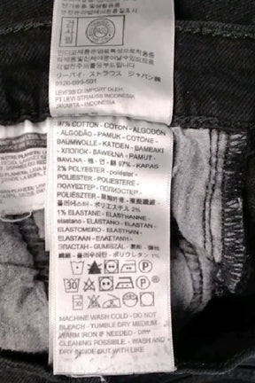 Jean slim Levi's  Noir