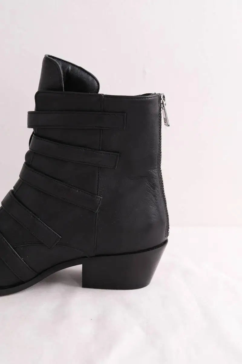 Boots à boucles Zadig & Voltaire Noir en Cuir