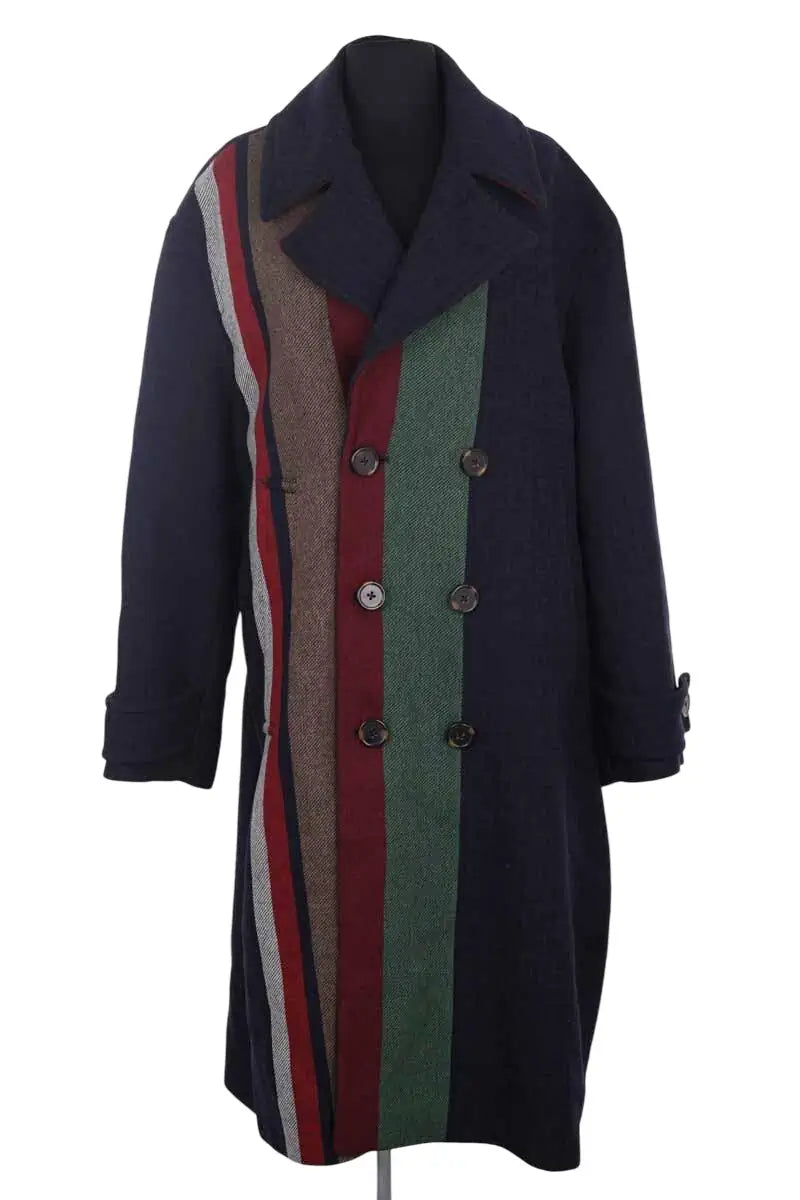 Manteau Tommy Hilfiger Marine en Coton, taille S - Seconde Main