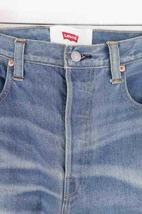Jean droit Junya Watanabe Bleu en Coton