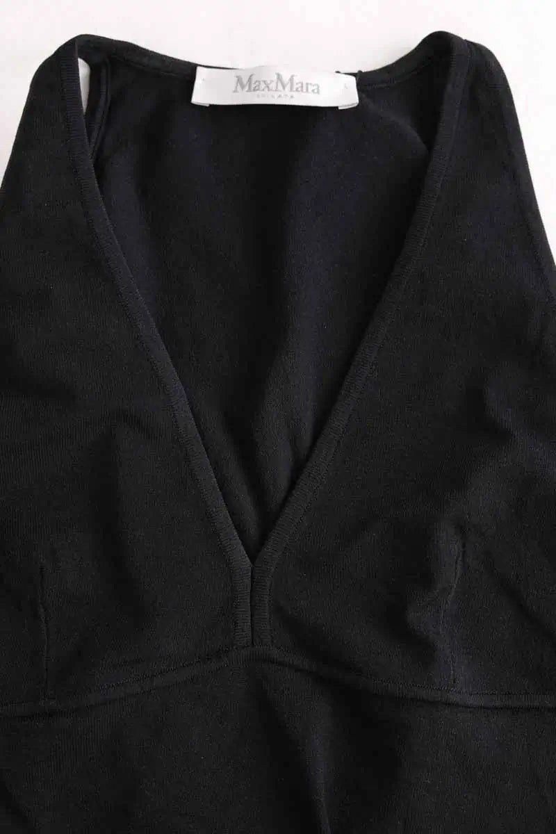Blouse Max Mara Noir en Synthétique