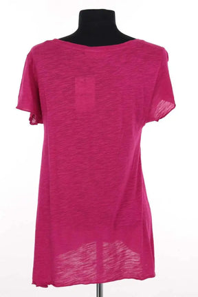 Top American Vintage Rose en Coton