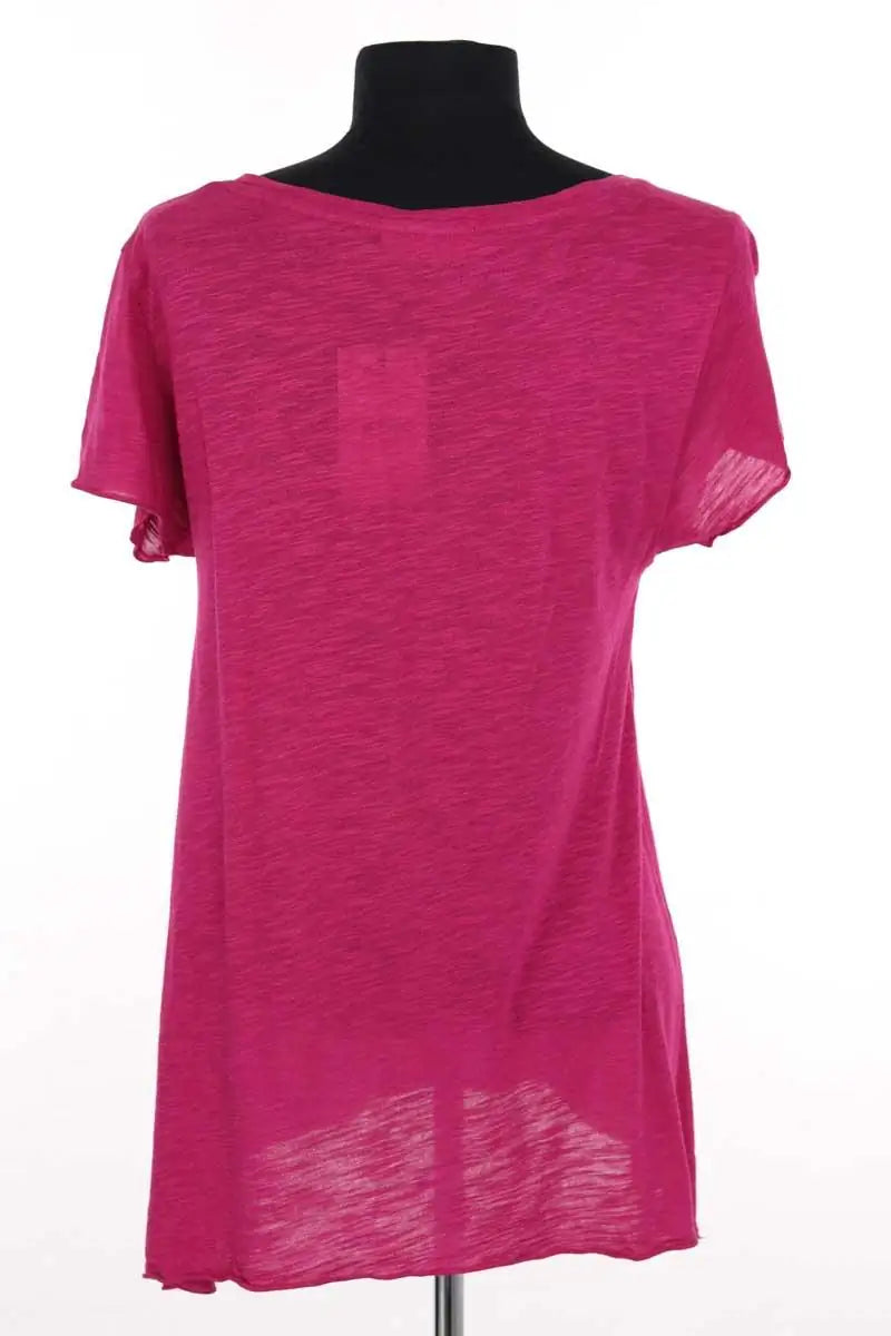 Top American Vintage Rose en Coton