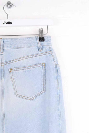 Jean Roseanna Bleu en Coton