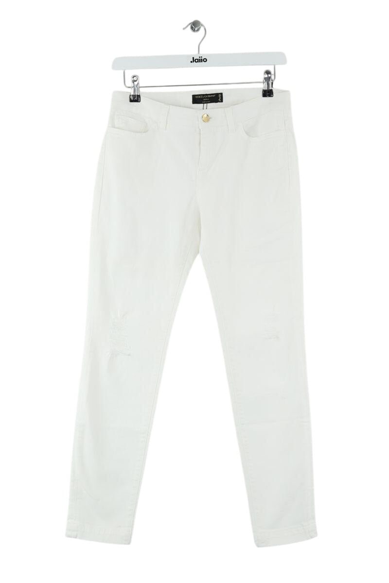 Jean droit Dolce & Gabbana  Blanc