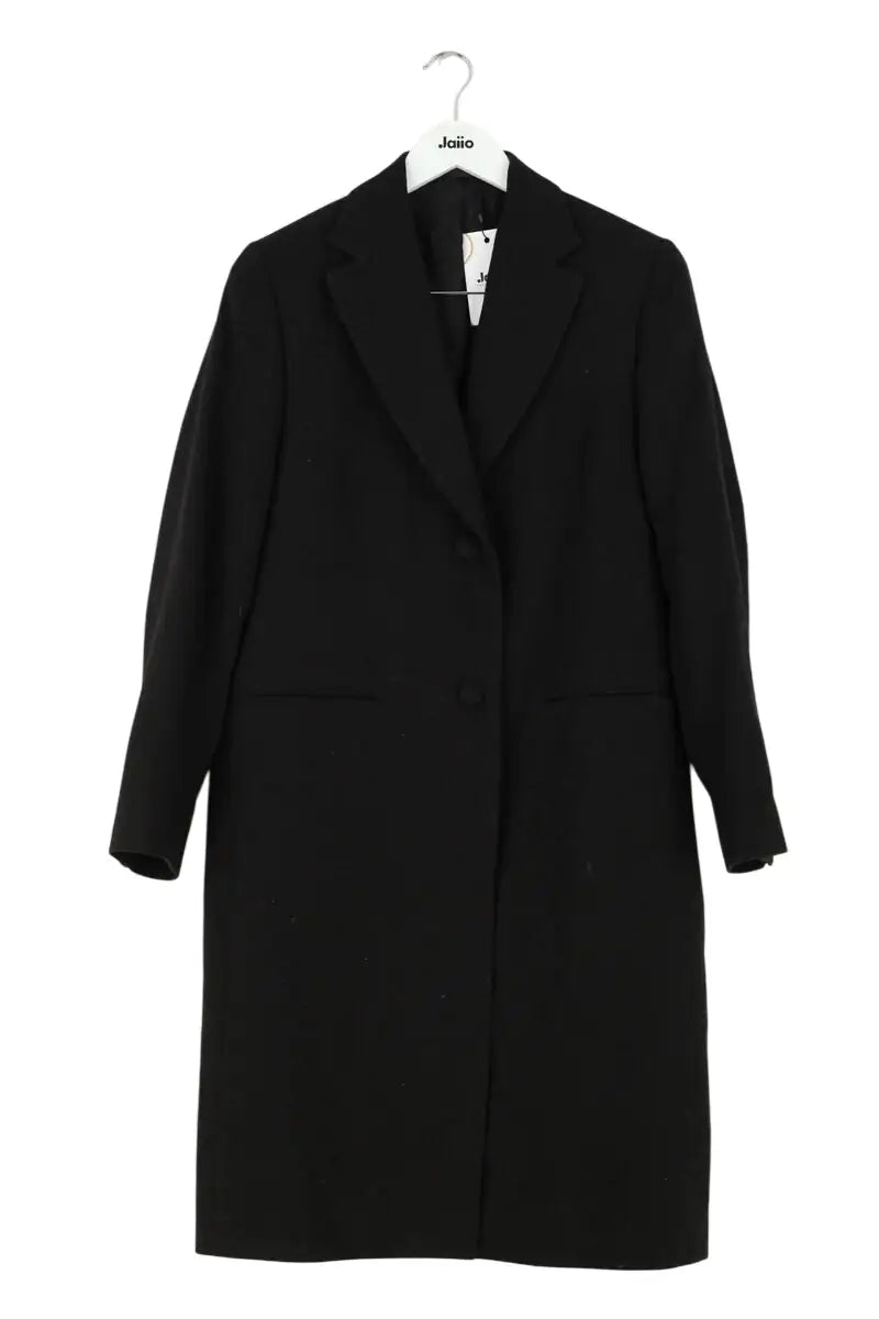Manteau Officine Générale Noir en Laine, taille XS - Seconde Main