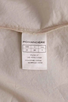 Chemise Pomandère Beige en Coton