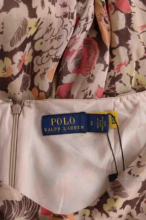 Jupe Ralph Lauren Marron en Viscose