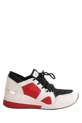 Baskets Michael Kors Blanc en Cuir, taille 39 - Seconde Main