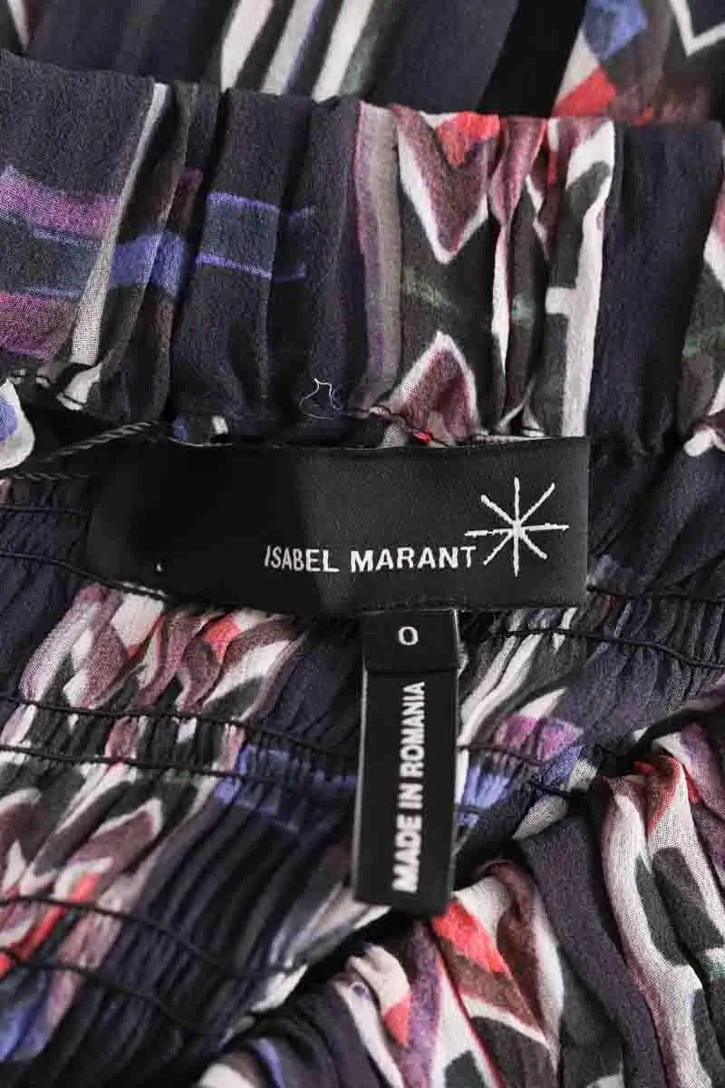 Mini jupe Isabel Marant Noir en Soie