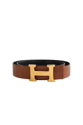 Ceinture Hermès Marron en Cuir, taille M - Seconde Main