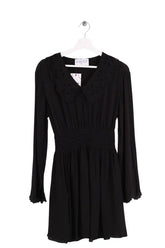 Robe Claudie Pierlot Noir en Viscose, taille M - Seconde Main