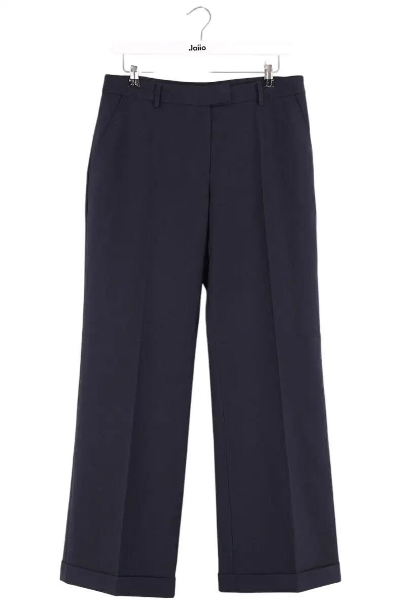 Pantalon Tara Jarmon Marine en Synthétique, taille L - Seconde Main