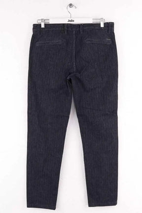 Jean droit Boss Marine en Coton