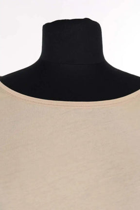 Top American Vintage Beige en Coton