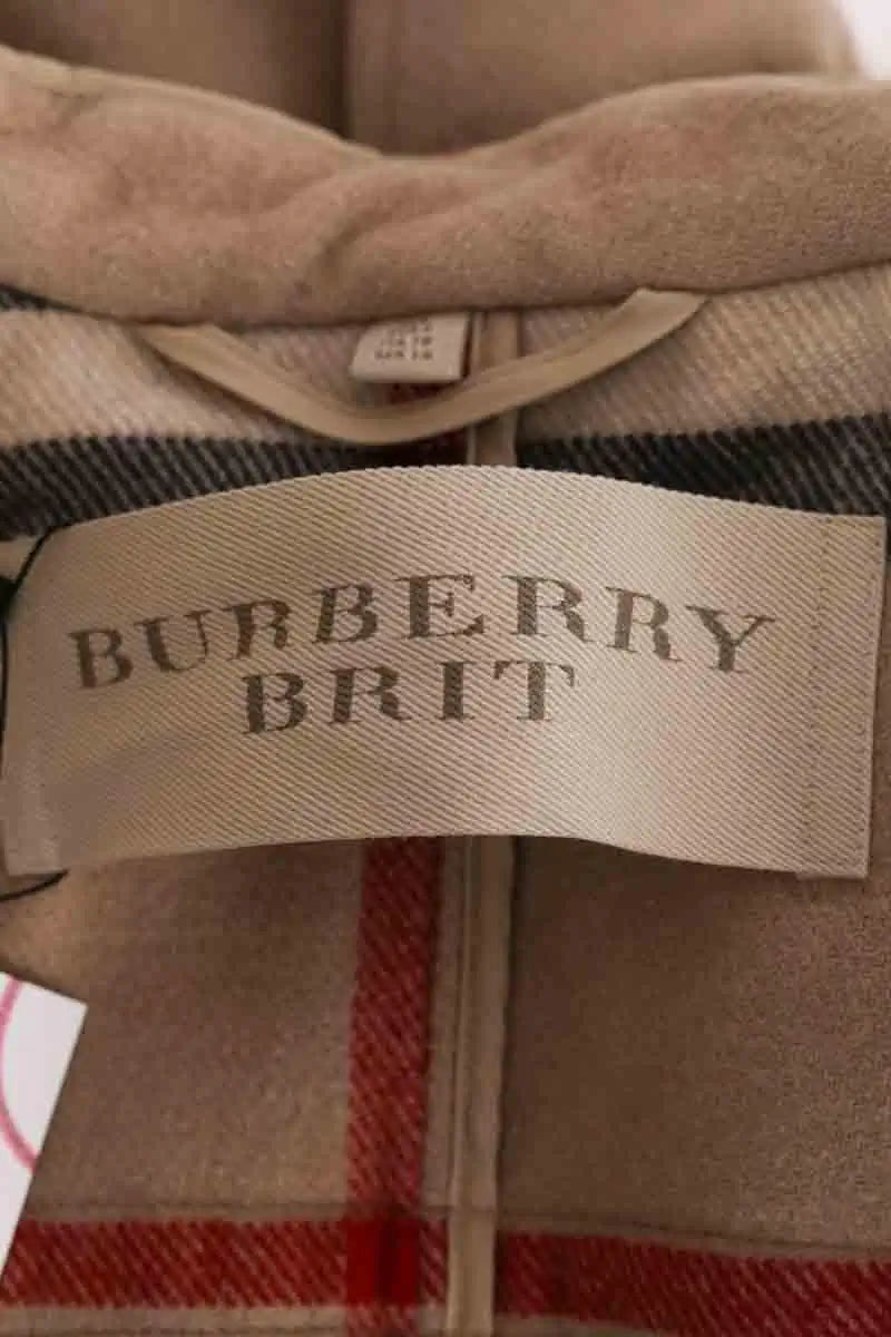 Manteau Burberry Camel en Laine