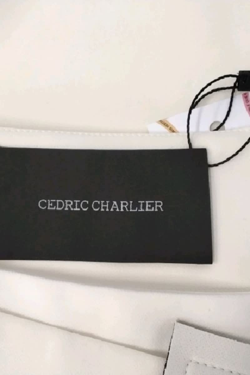 Jupe Cedric Charlier  Blanc