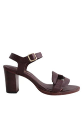 Talons Avril Gau Bordeaux en Cuir, taille 39 - Seconde Main