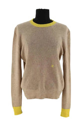 Pull Celine Beige en Cachemire, taille S - Seconde Main