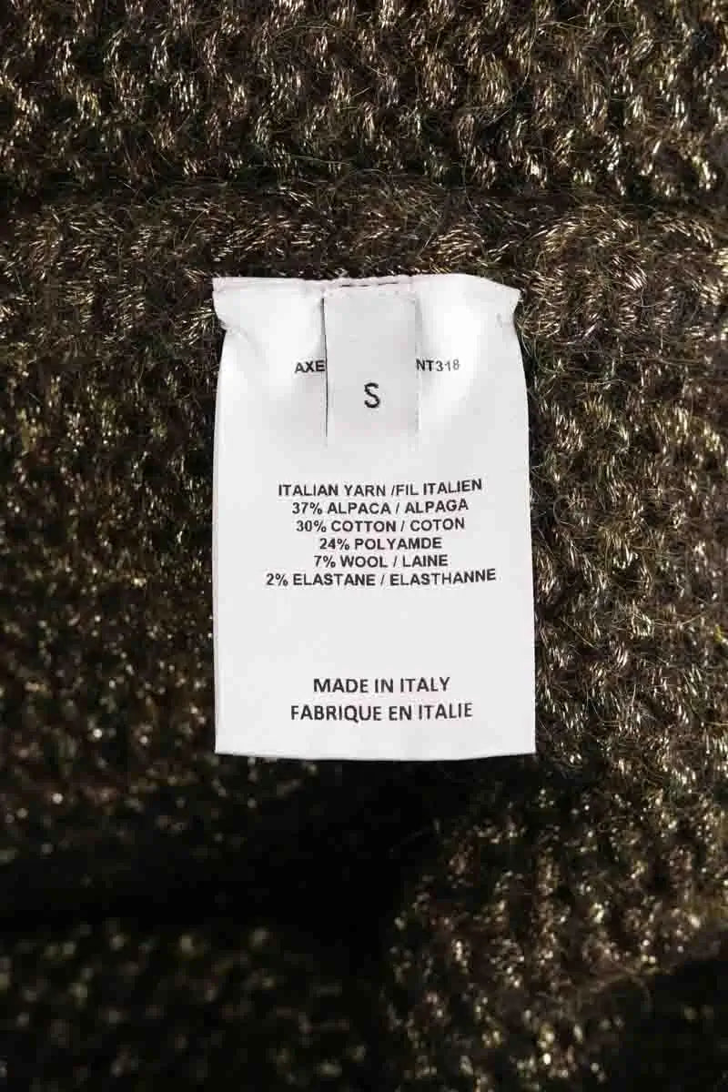 Pull Officine Générale Doré en Laine