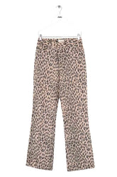 Pantalon large Zadig & Voltaire Marron en Synthétique, taille XS - Seconde Main