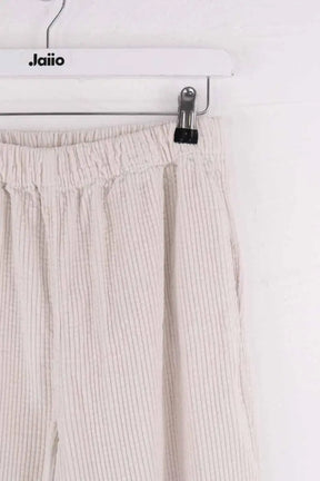 Pantalon American Vintage Beige en Coton
