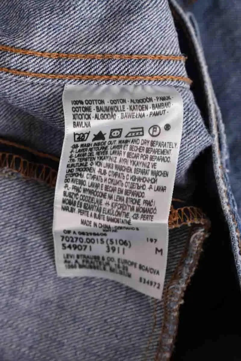 Veste Levi's Bleu en Coton