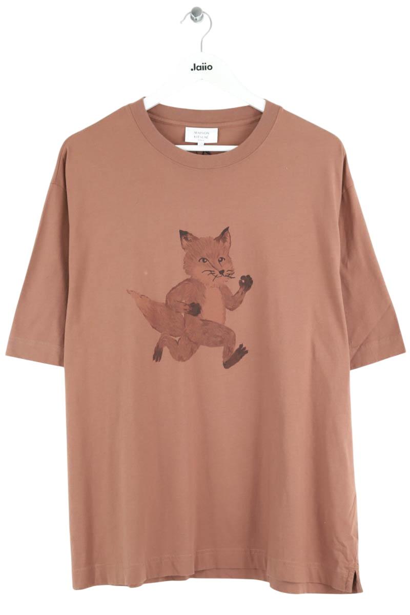 T-shirt Kitsuné  Marron