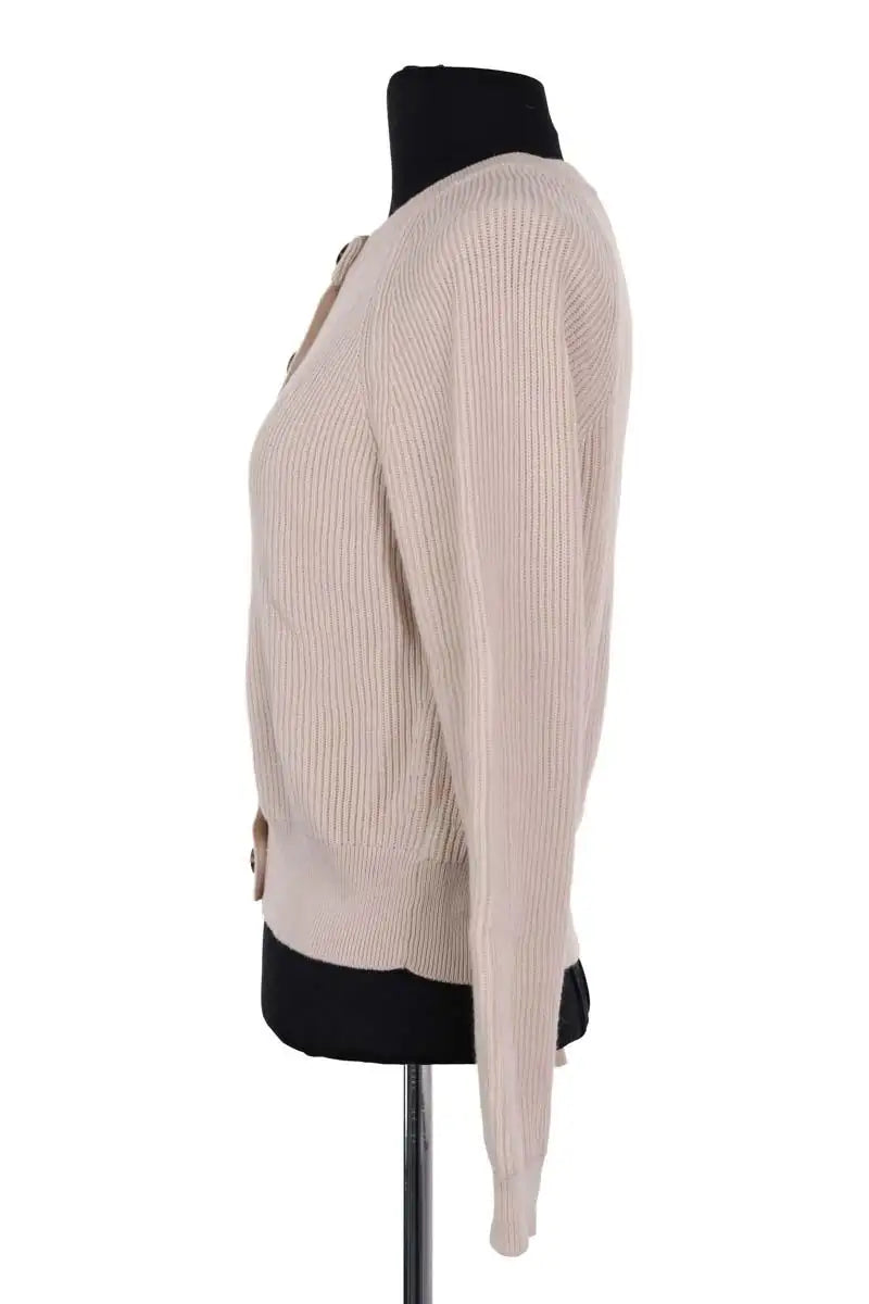Cardigan Sézane Ecru en Laine