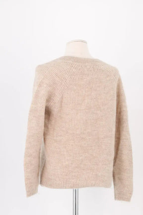 Pull Des Petits Hauts Beige en Laine