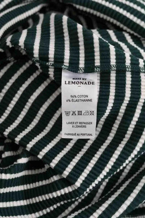 Robe Make My Lemonade Vert en Coton