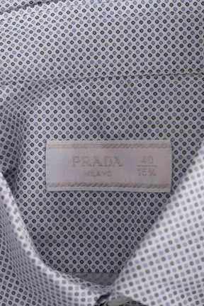 Chemise Prada Bleu en Coton