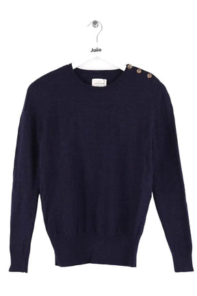 Pull Sézane Bleu en Laine, taille S - Seconde Main