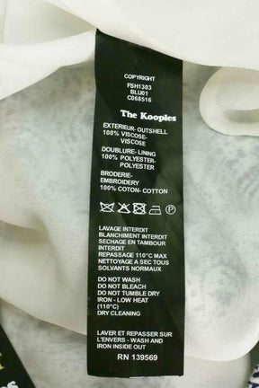 Short The Kooples Bleu en Viscose
